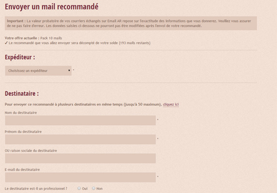 Email AR