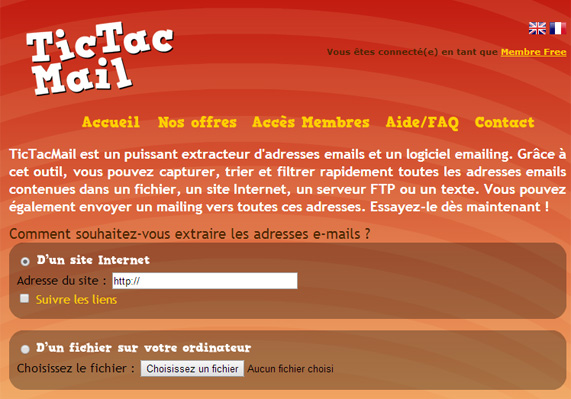 Tictacmail