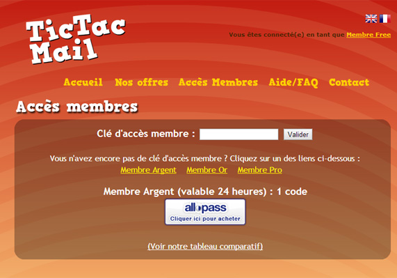 Tictacmail